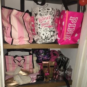 MY PINK VS COLLECTION not all things in photo